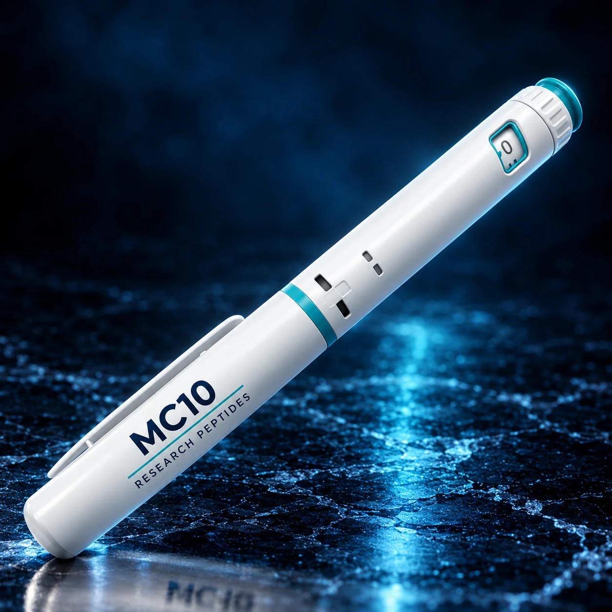 MC10 branded research pen design